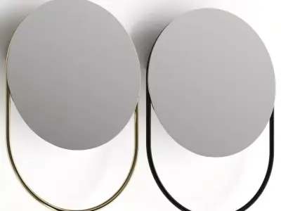 Woud Spiegel Verde Mirror 3D model