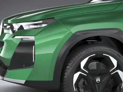 Citroen C5 Aircross 2026 3D model