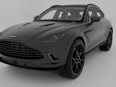 Aston Martin DBX 3D model