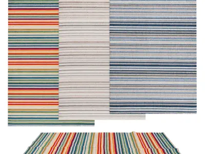 Rugs No 460 Low-poly 3D model