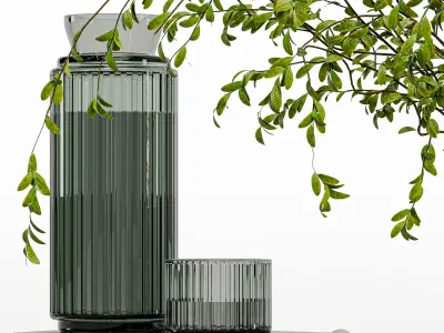 decorative set 20 3D model purchase