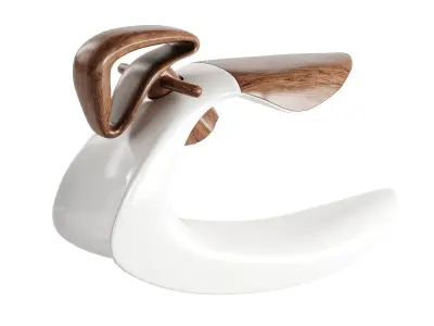 Children Room Set 3 Wooden Toys 3D model