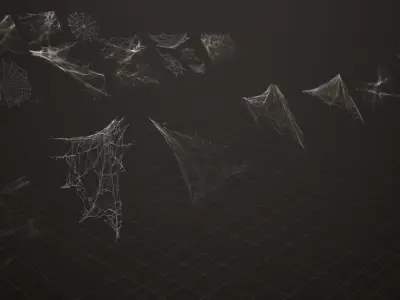 40 Png of Spider Web Cobweb Pack UE Project Texture