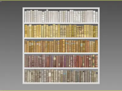 Classic Books 65 3D model