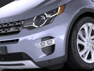 Land Rover Discovery Sport 2016 3D model