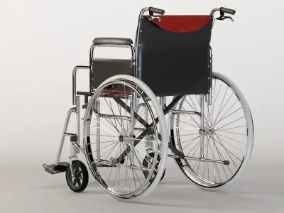 Hi Fortune 21 Lbs Lightweight Medical Self Propelled Manual 3D model