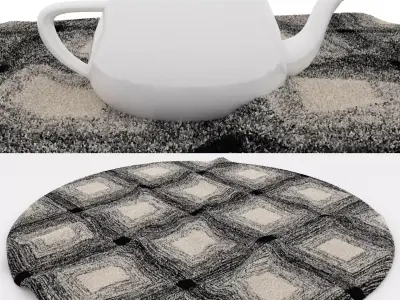 Rugs No 1055 Low-poly 3D model