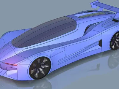  concept car  3D model