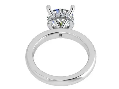 Round Diamond Ring 4188 3D print model