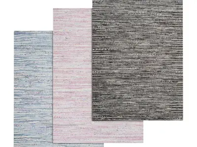 Rug Set 434 3D model