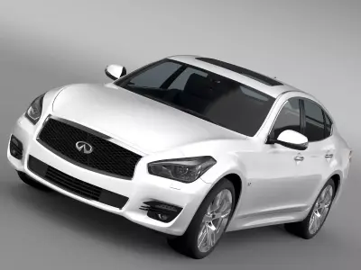 Infiniti Q70 37  Y51  2017 3D model