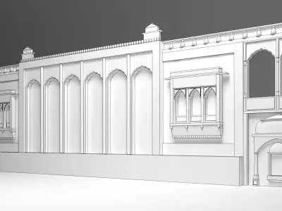 Indian Wall 3D model
