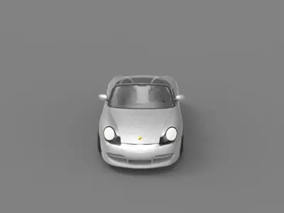 2003 Porsche Boxster 3D model