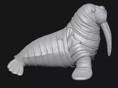 Walrus 3D print model