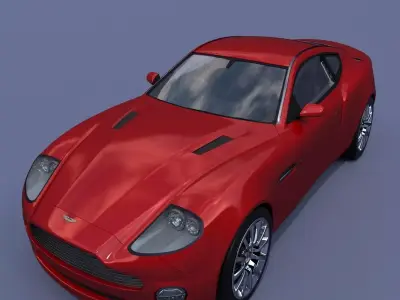 Aston Martin V12 3D model