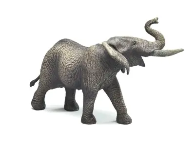 3D Elephant Sculpture  3D model