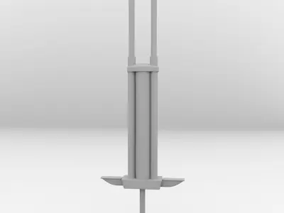 Pogo Stick 3D model