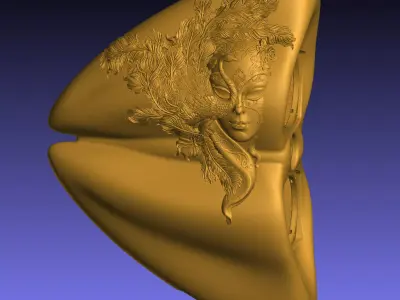 Loudspeaker enclosure NYMOS Masquee 3D print model