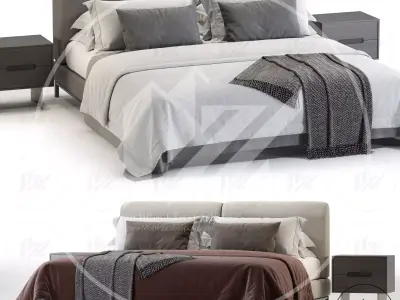 Domkapa Margot Bed  3D model