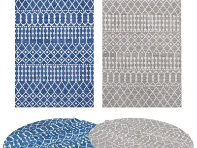 Rugs No 462 Low-poly 3D model