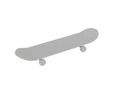 Skateboard Free 3D model