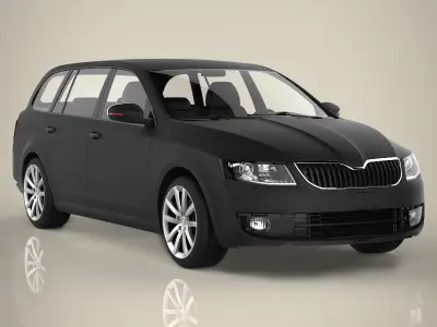 Luxury Car 3D model by Deepocean