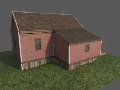 old house Free 3D model shop