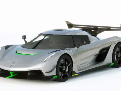 Koenigsegg Jesko 2020 3D model