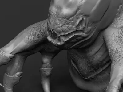 Monster Bloed worms slayer 3D model