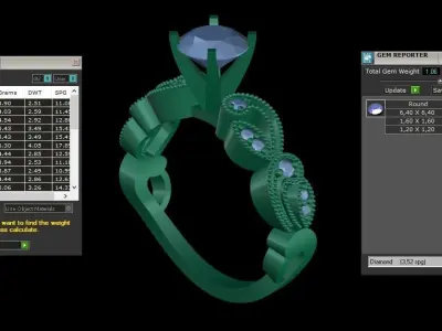 ring code 177 3D print model