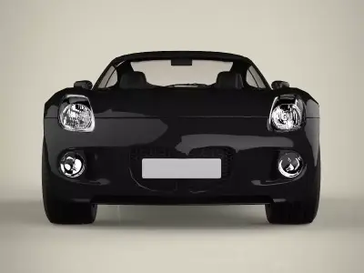 Mini sport car 3D model