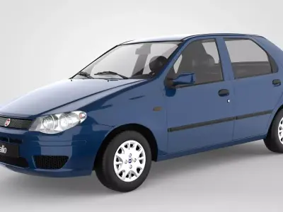 Fiat Palio 2006 3D model
