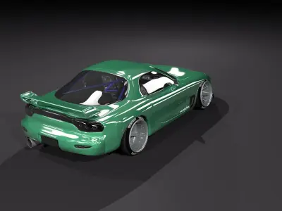 Mazda RX7 FD 3D model