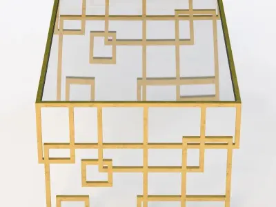 Anders Table By Jan Showers 3D model