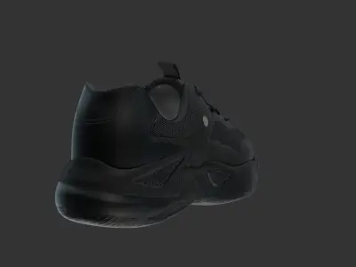 North Star Shoe Low-poly 3D model