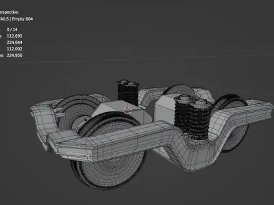 Effishunter 1000 locomotive by Ing Karl ArtStudio 3D model