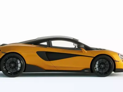 Mclaren 600LT 2019 3D model