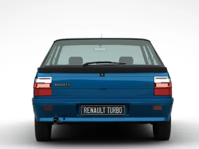 Renault 11 Turbo 3D model