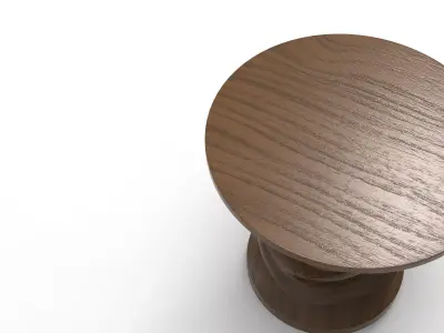 Kuppa Side Table Low-poly 3D model