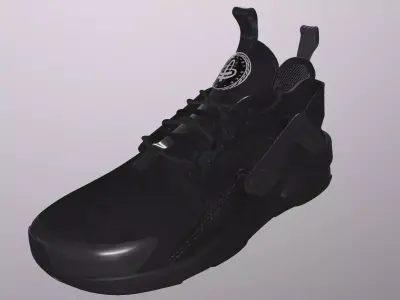 NIKE AIR HUARACHE SHOES PBR Low-poly 3D model
