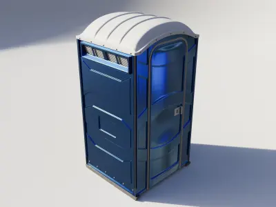 portabletoilet 3D model