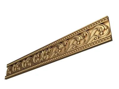 Ornament Element Molding 028 Low-poly 3D model