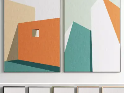Photo Frame 203 Low-poly 3D model