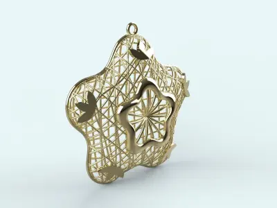 Pendant 3D print model get