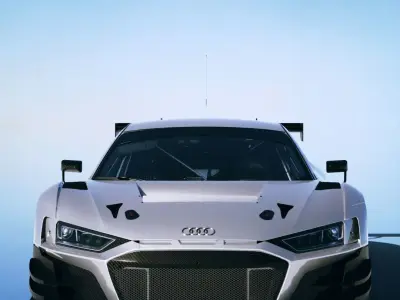 Audi R8 LMS GT3 2019 Low-poly 3D model