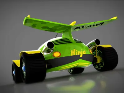 TURTLE vehicle 3D model