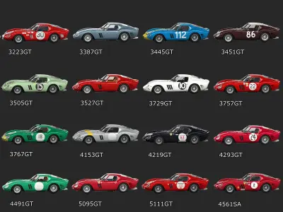 Ferrari 250 GTO Pack Bundle Collection