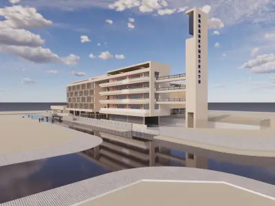 School-Orange 3D model