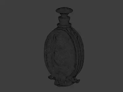 Realistic high quality Victorian Perfume Bottle - Perfume 3D model
