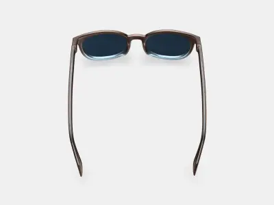 Redding Sunglasses in Ashwood Matte Fade 3D model